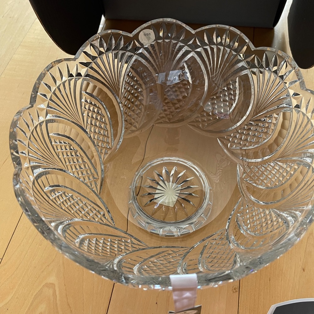 Waterford crystal bowl 10"
